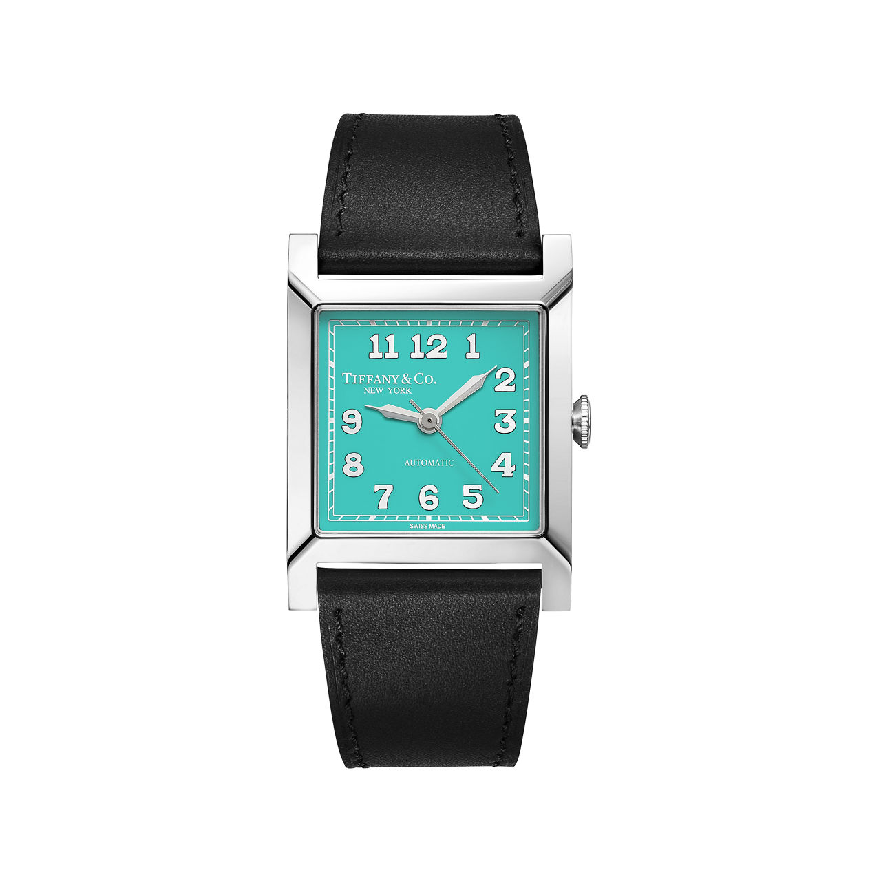  30 mm Watch in Steel with a Anjeya Blue&reg; Dial