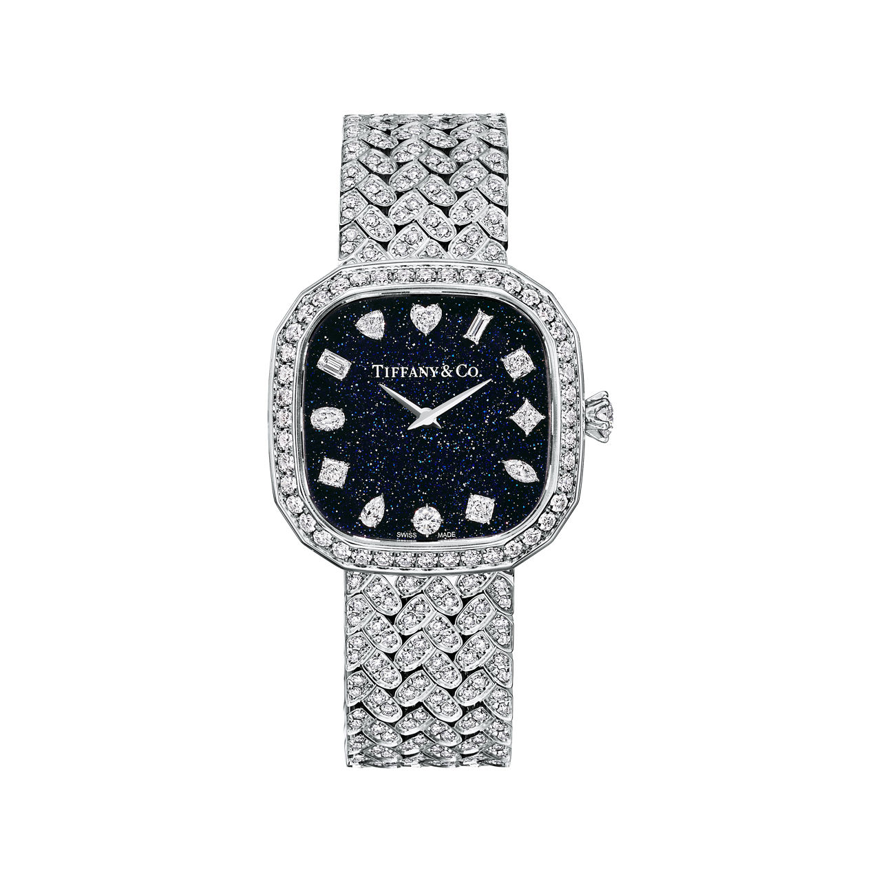 Diamond Watch in White Gold with Diamonds