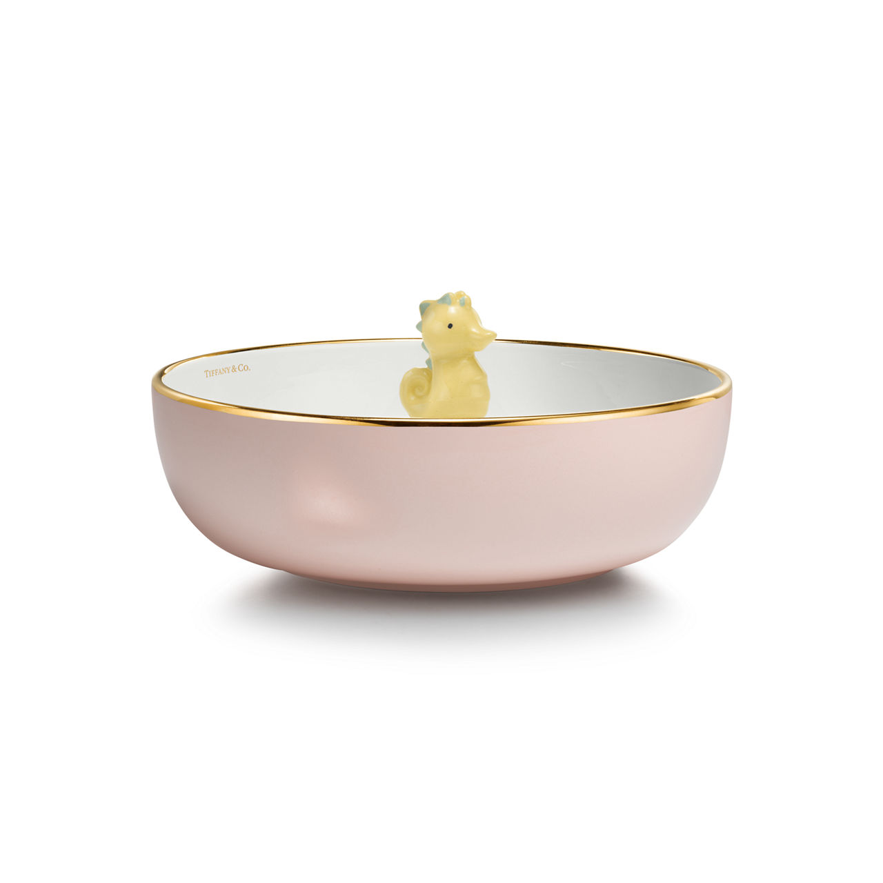 Seahorse Soup Bowl in Bone China