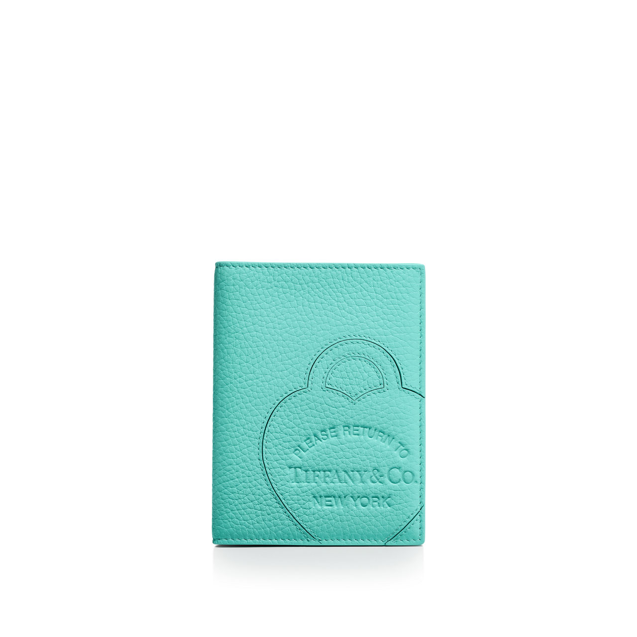 Passport Cover in Anjeya Blue&reg; Leather