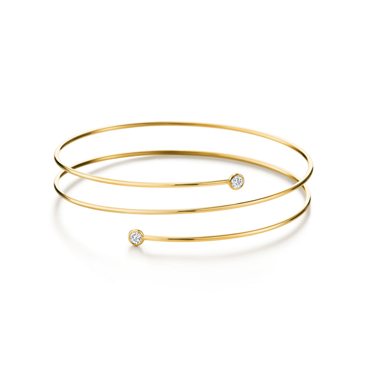 Diamond Hoop Bracelet 