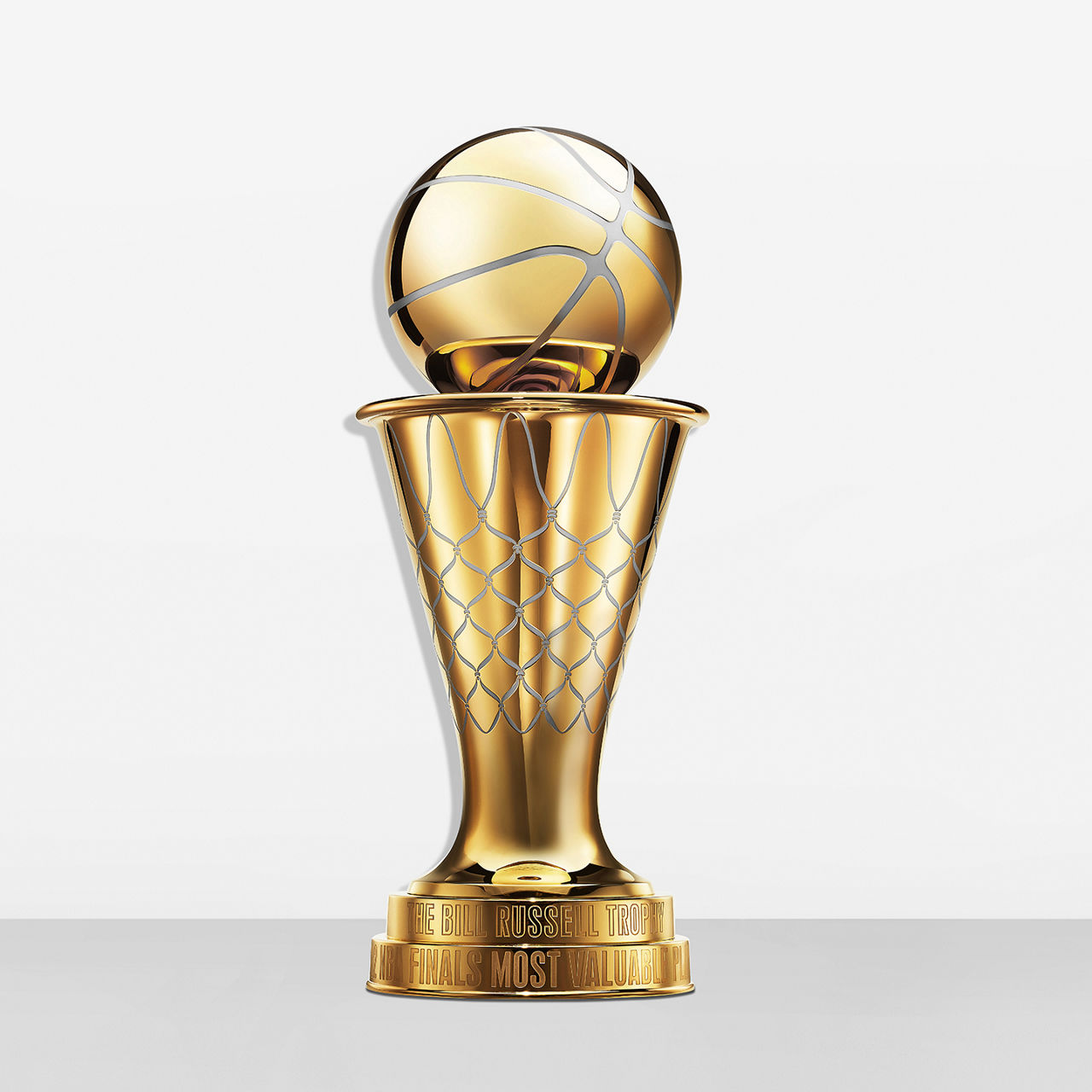 The NBA Bill Russell MVP Trophy