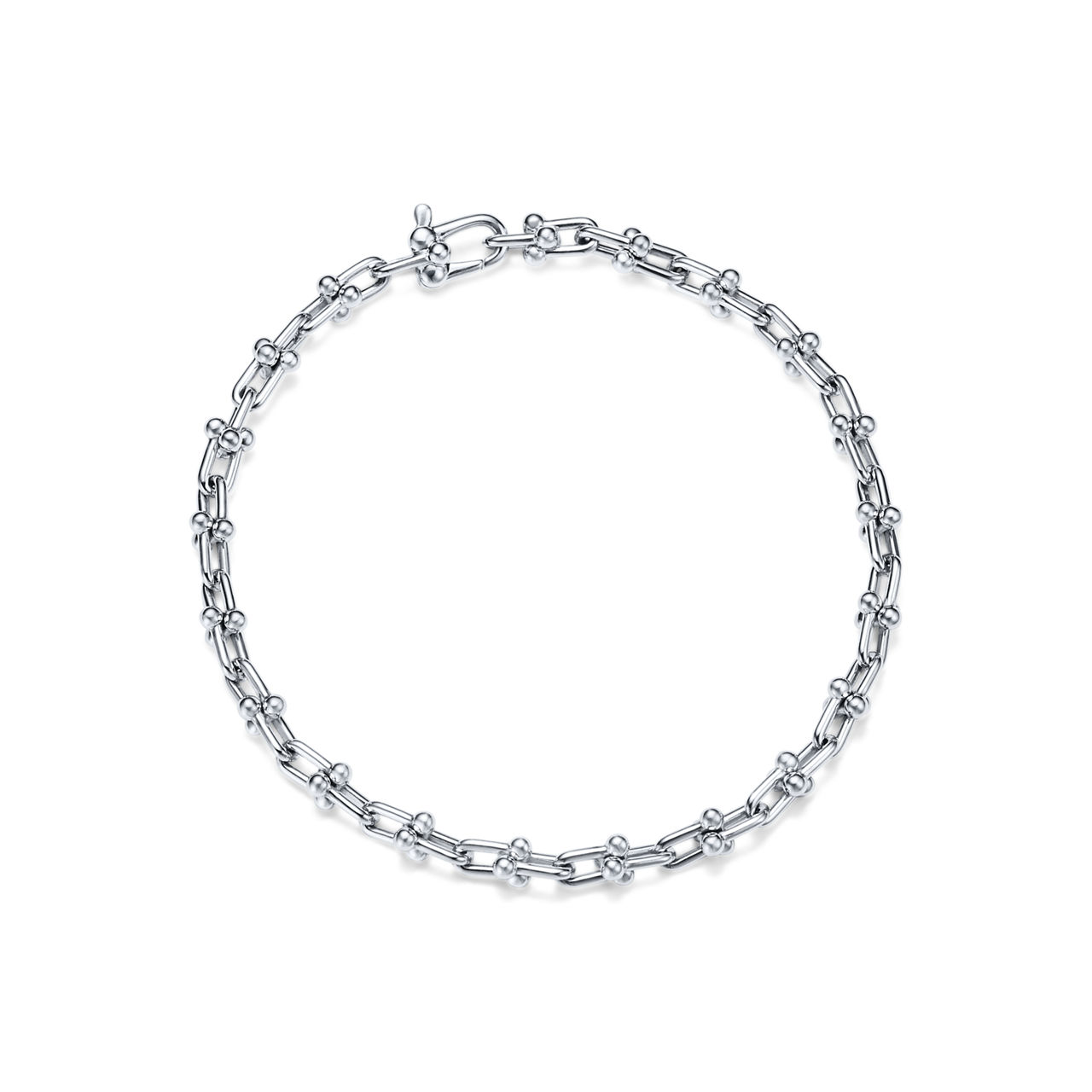 Micro Link Bracelet in Sterling Silver