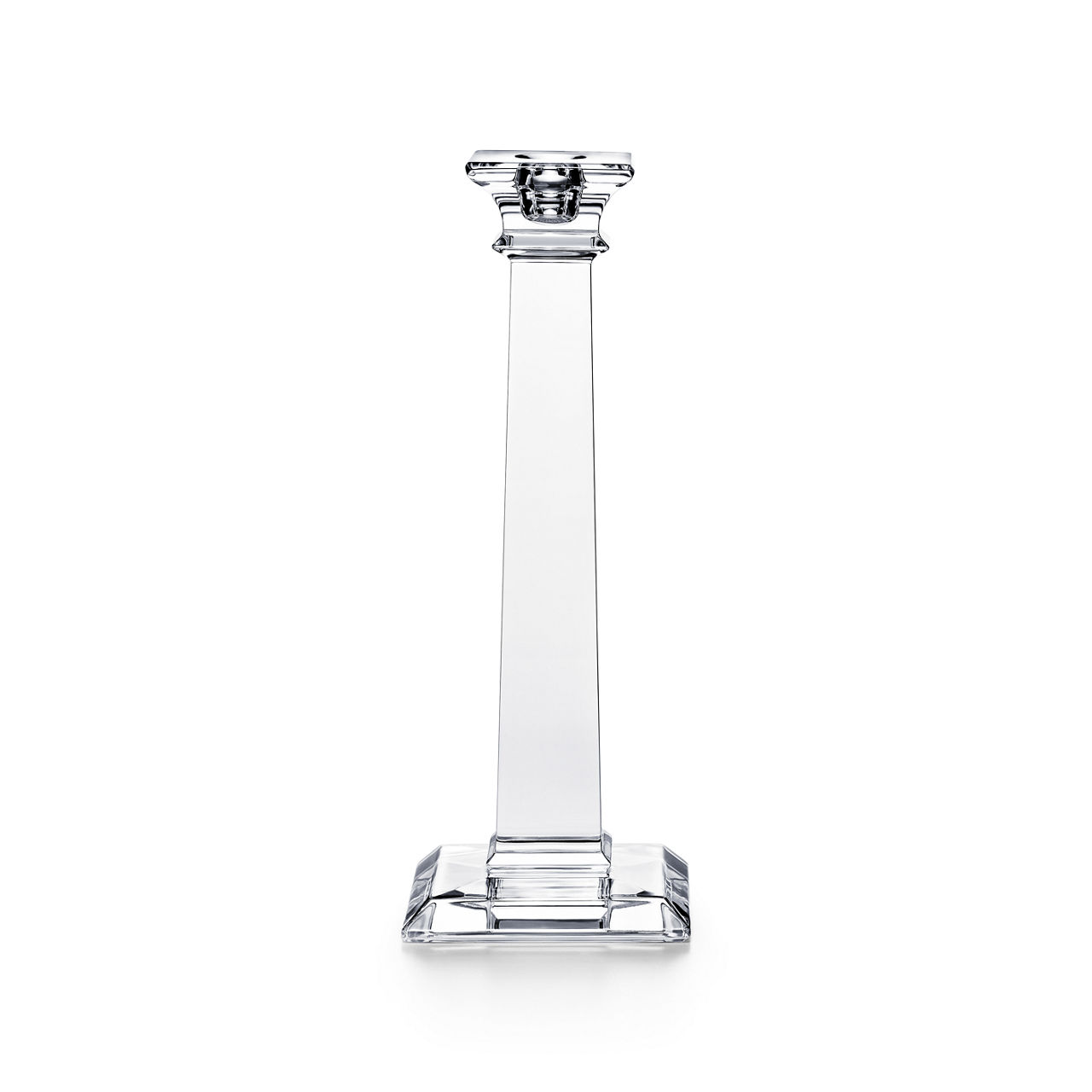 Classic Candlestick in Crystal Glass
