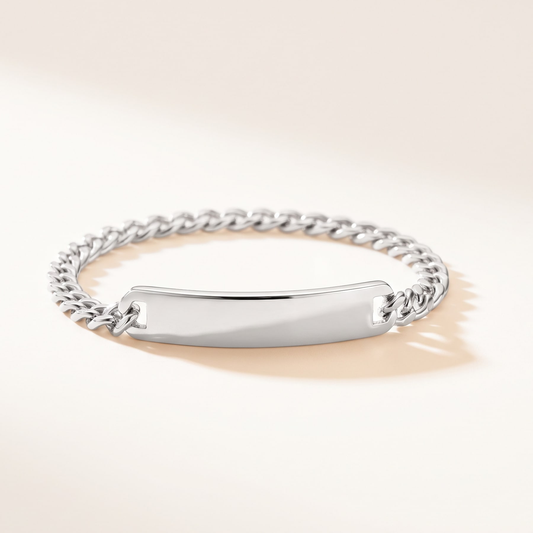 Identity Bracelet, in Sterling Silver
