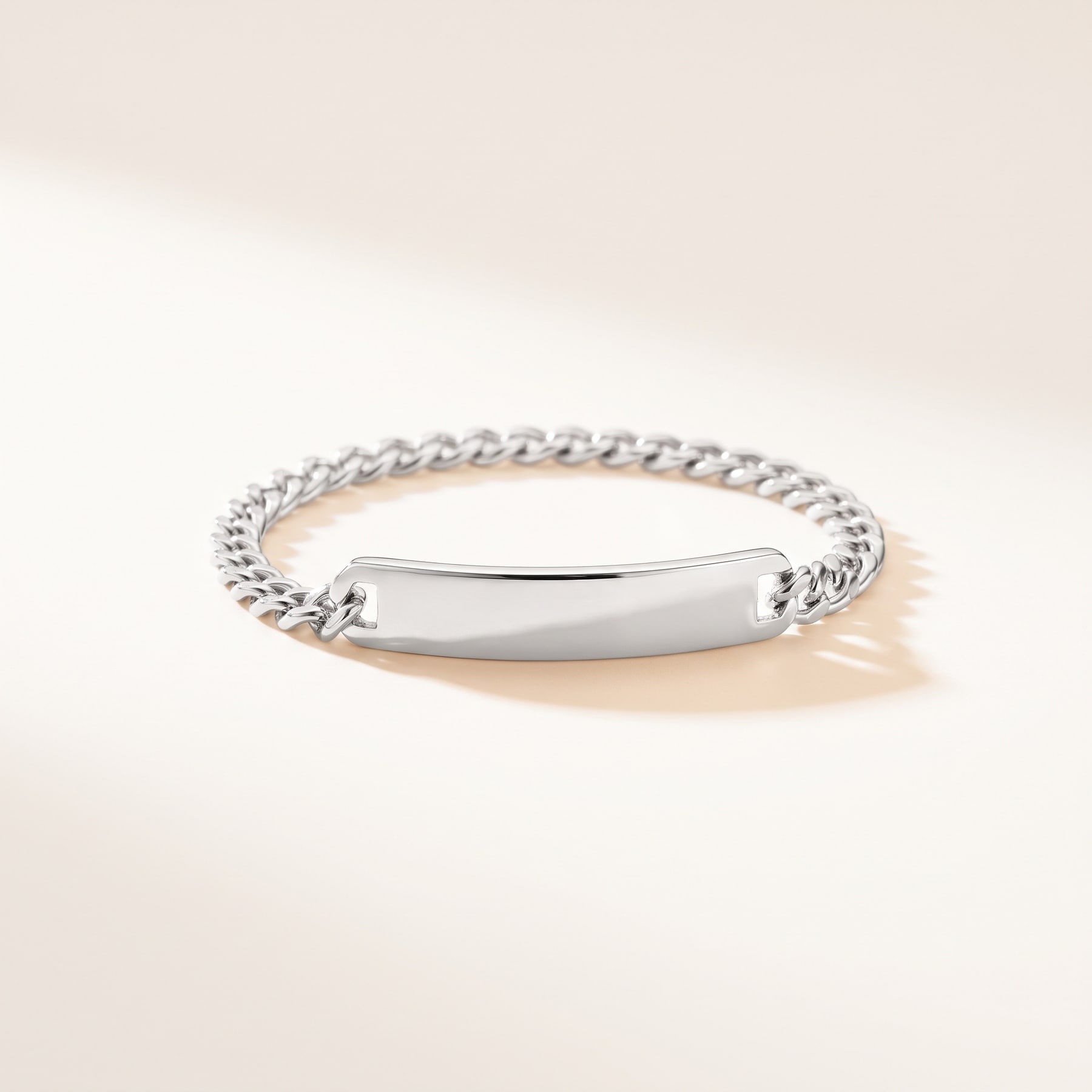 Identity Bracelet, in Sterling Silver