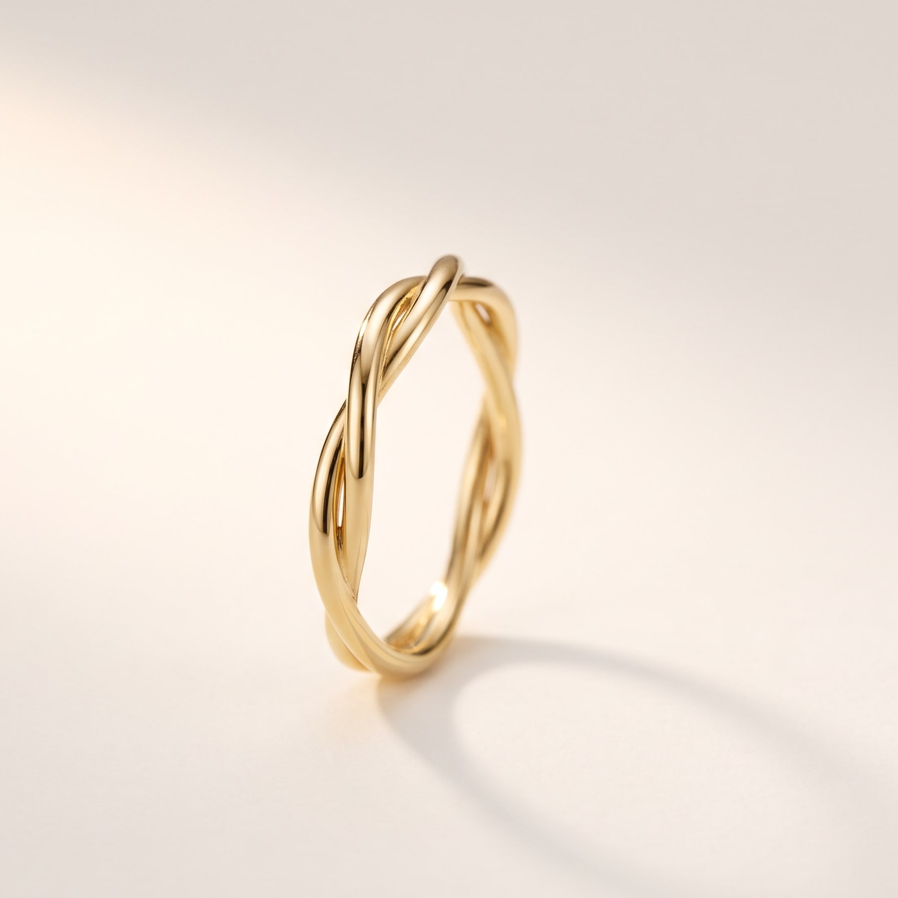 Twist Ring, in 18k Yellow Gold