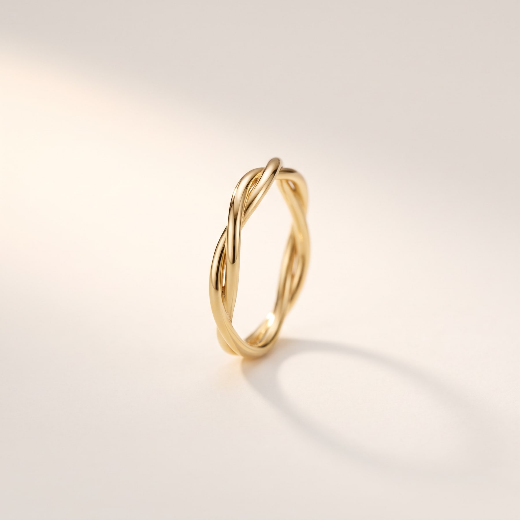 Twist Ring, in 18k Yellow Gold